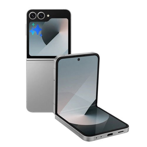 Samsung Galaxy Z Flip6 5G Dual SIM 12GB/512GB – Silver Shadow – Global Version - SM-F7410